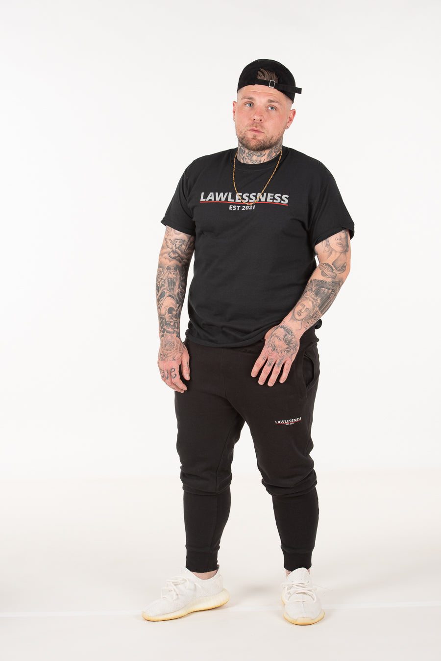 Men's Black Joggers