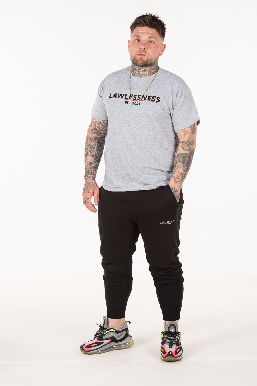 Men's Black Joggers