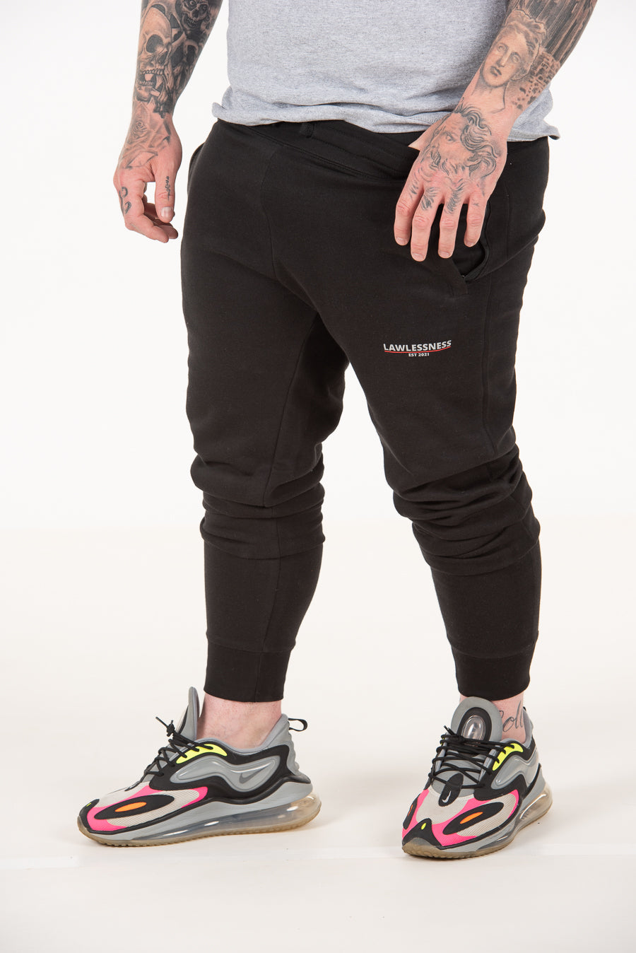 Men's Black Joggers