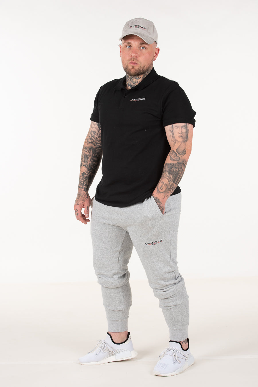 Men's Black Polo