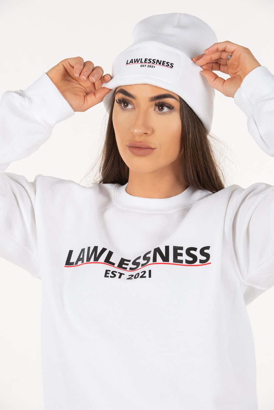 Women's White Jumper
