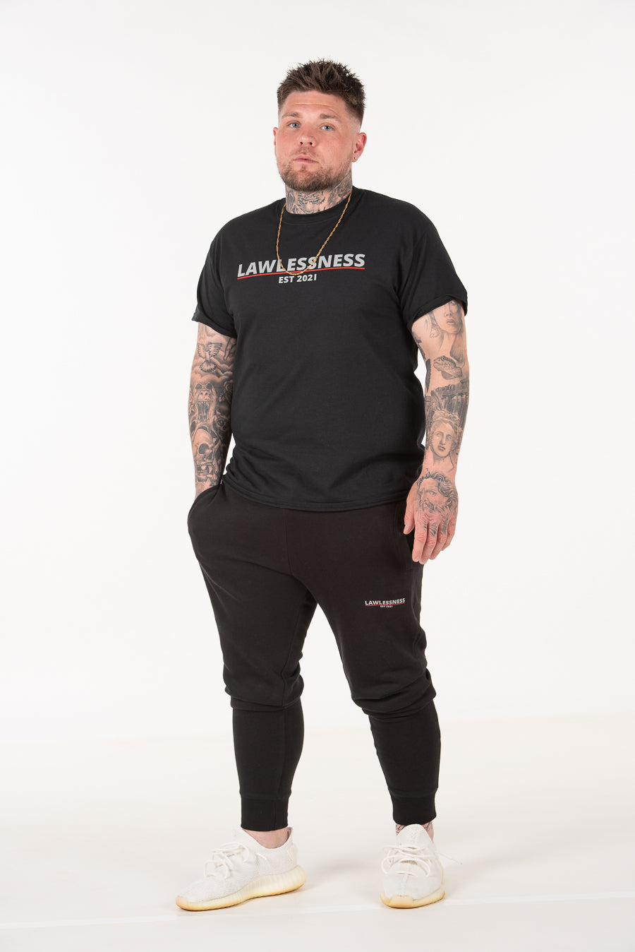 Men's Black Joggers